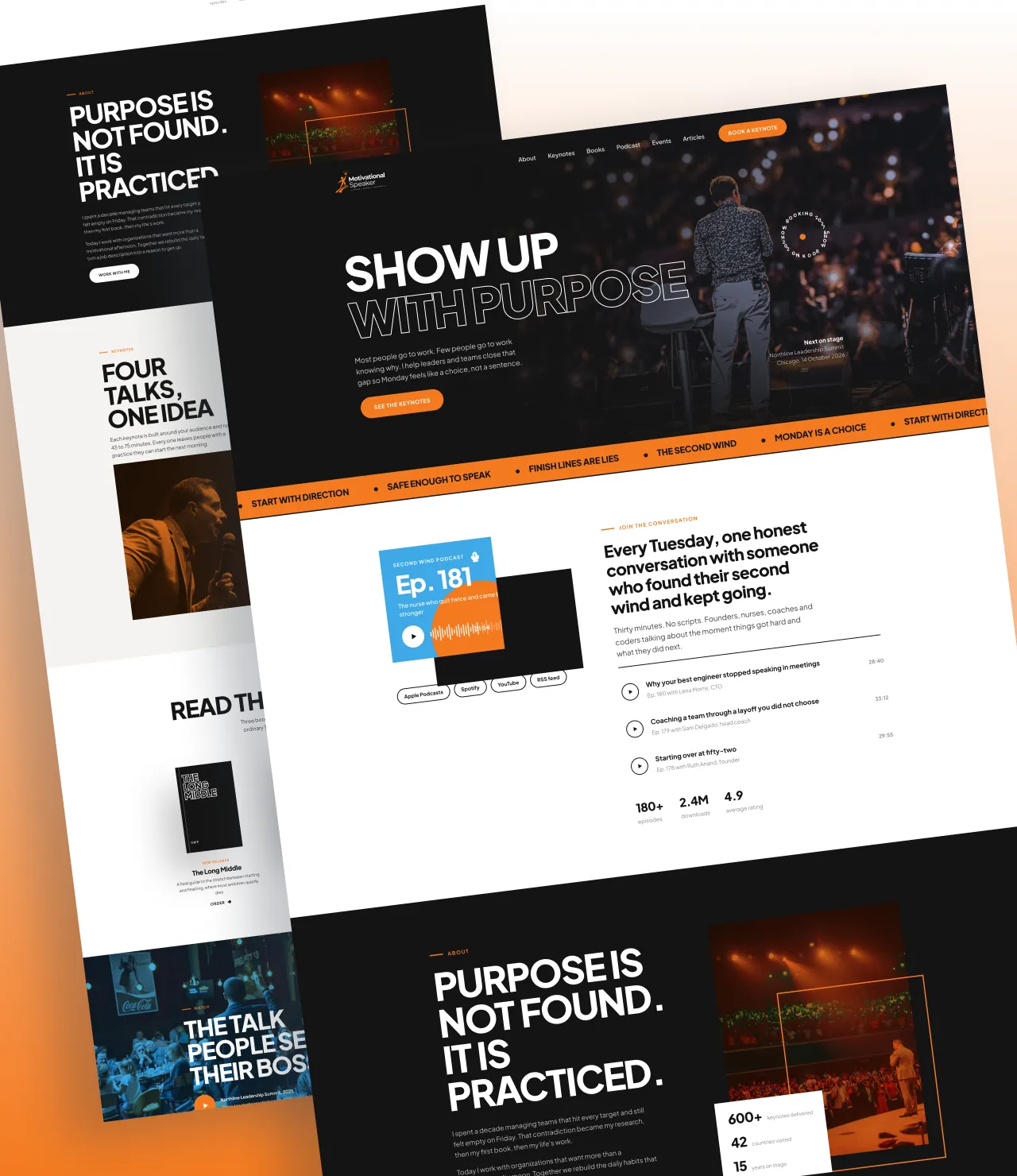 Motivational Speaker WordPress Theme