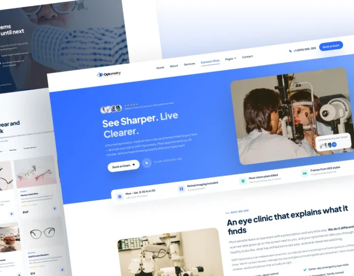 Optometry WordPress Theme