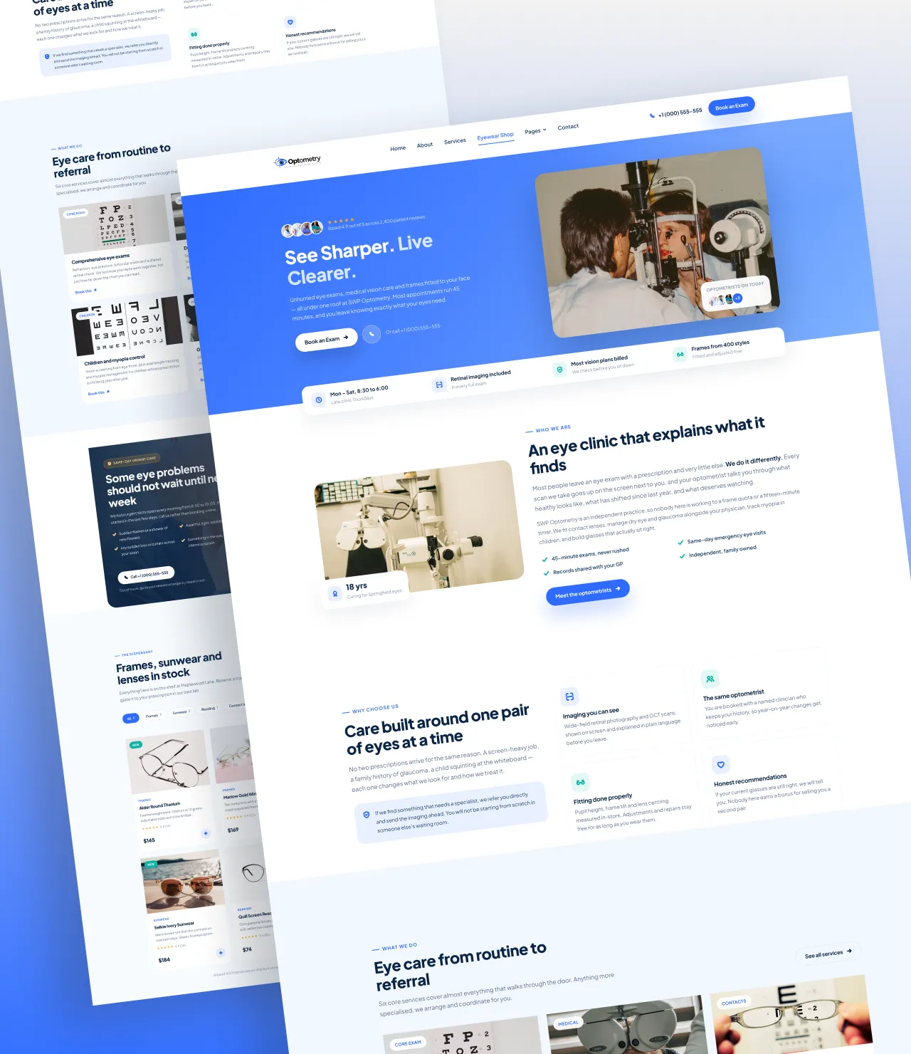 Optometry WordPress Theme