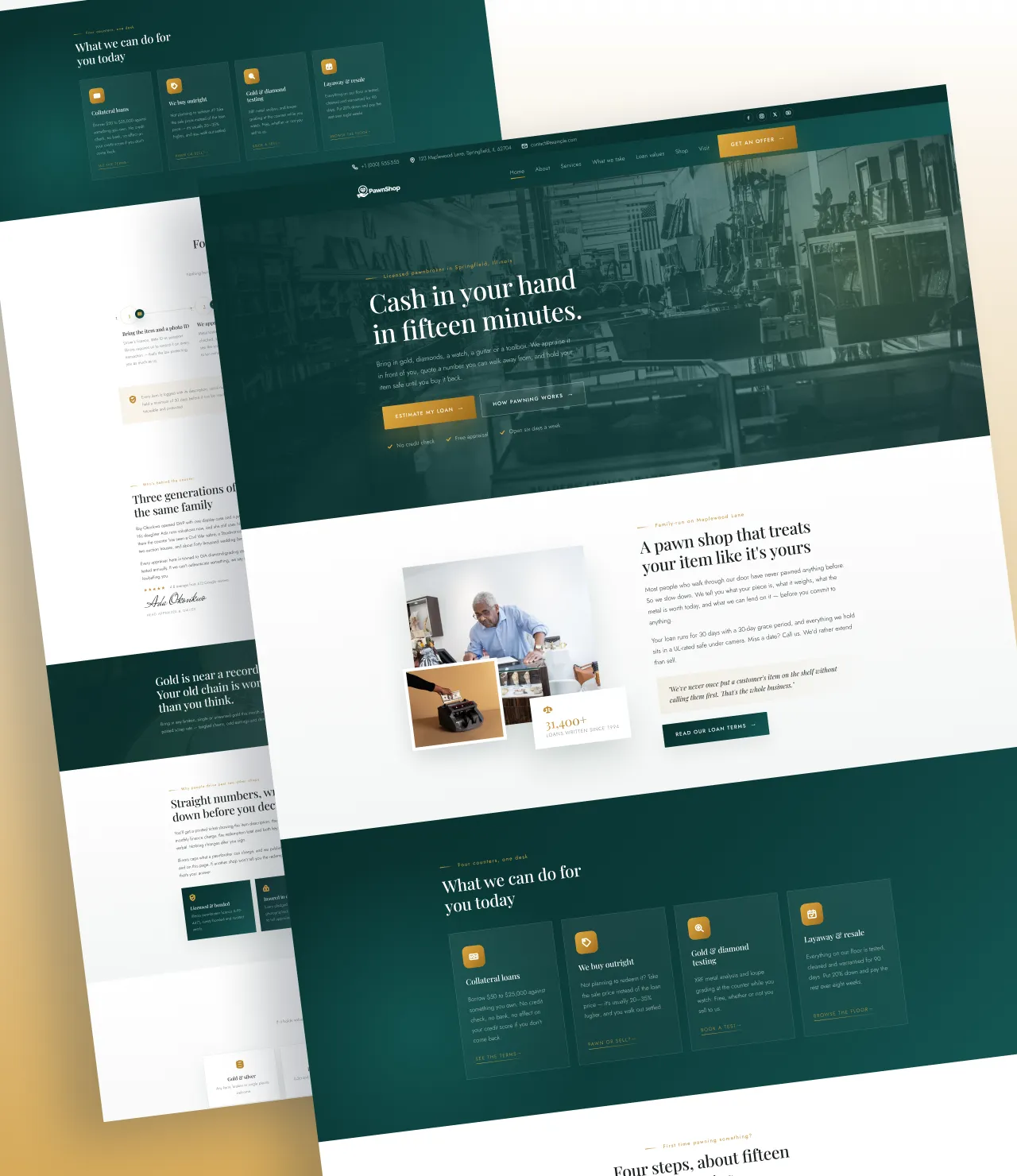 Pawn Shop WordPress Theme