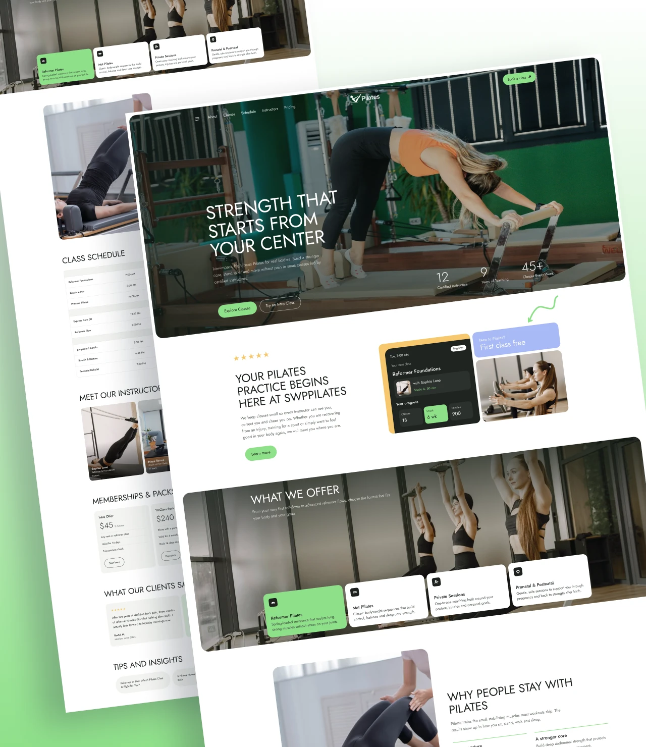 Pilates WordPress Theme