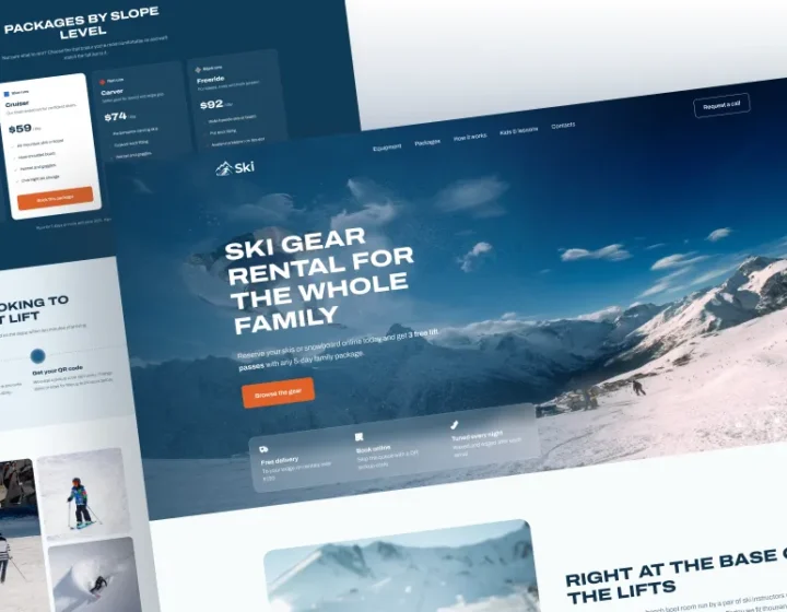 Ski WordPress Theme