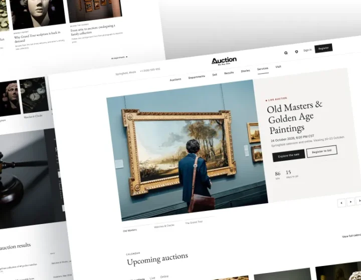 Auction WordPress Theme