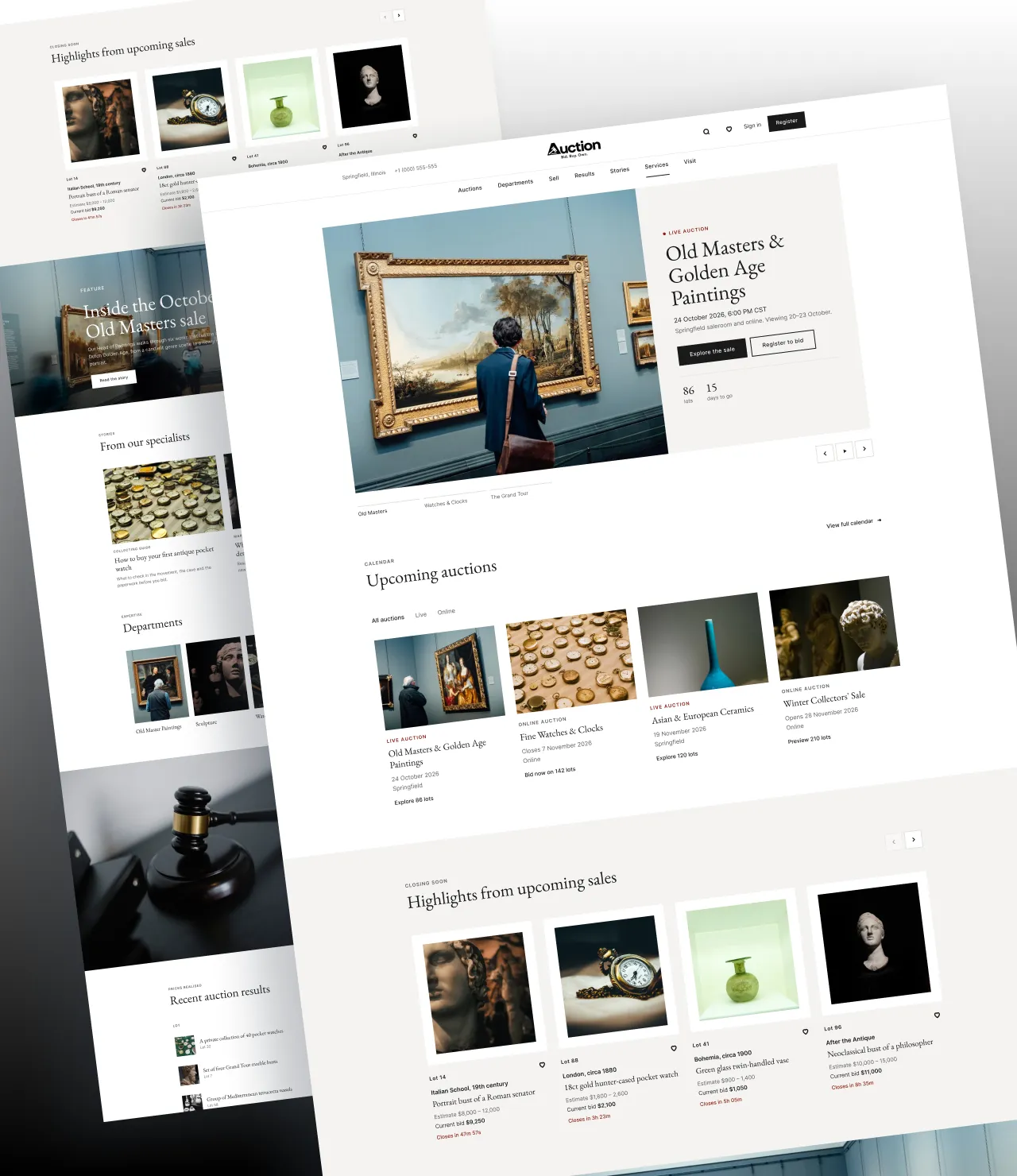 Auction WordPress Theme