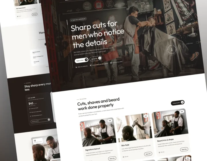 Barbershop WordPress Theme