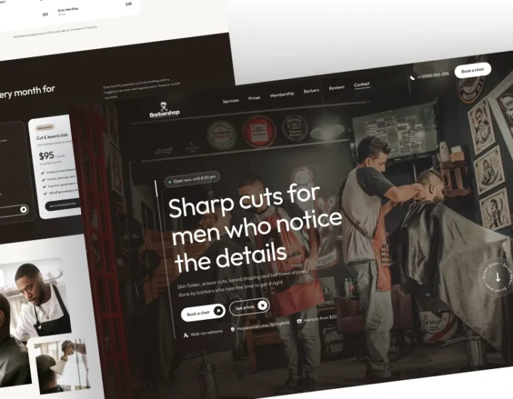 Barbershop WordPress Theme