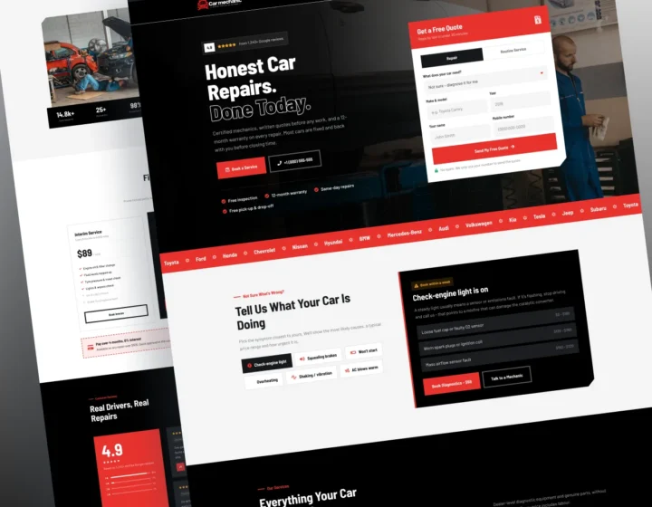 Car Mechanic WordPress Theme