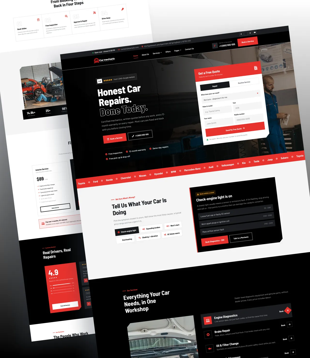 Car Mechanic WordPress Theme