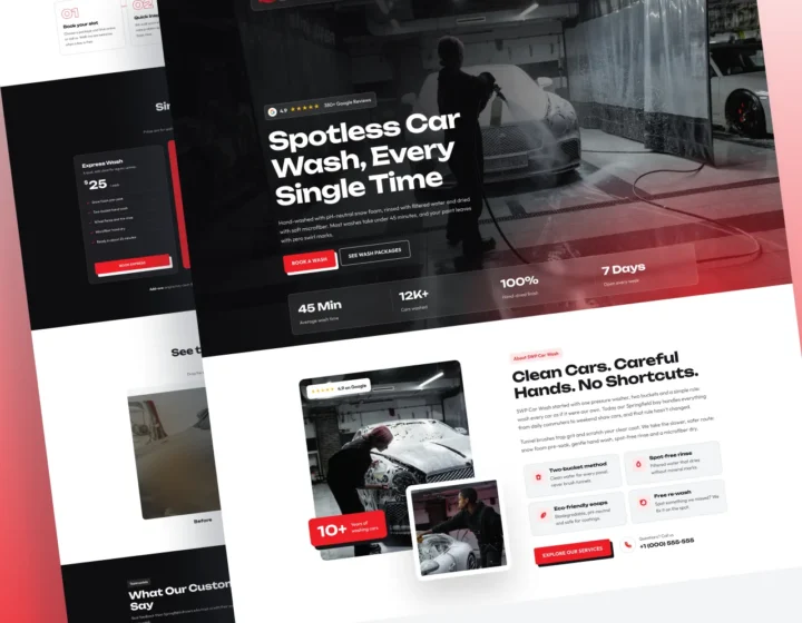 Car Wash WordPress Theme