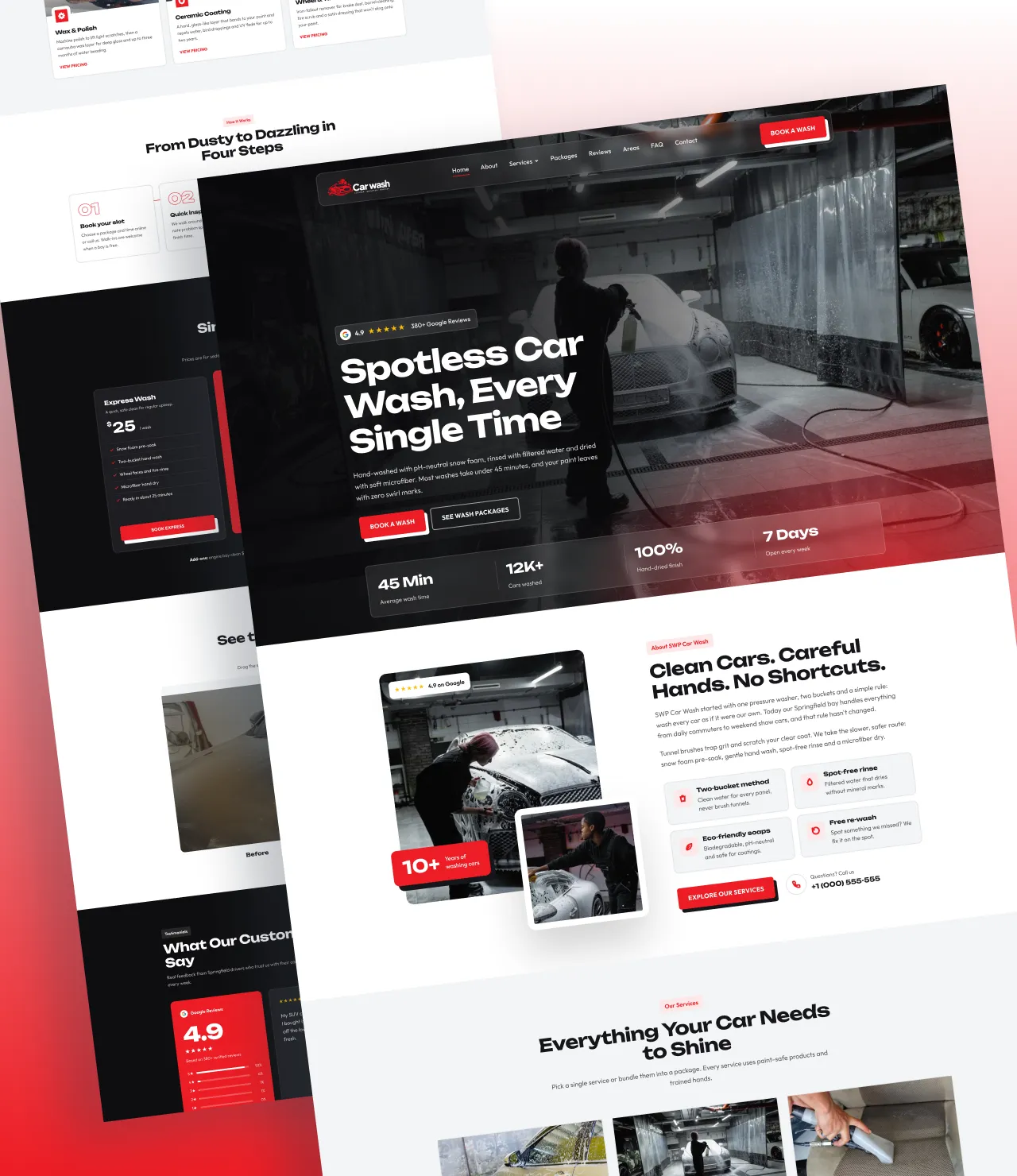Car Wash WordPress Theme