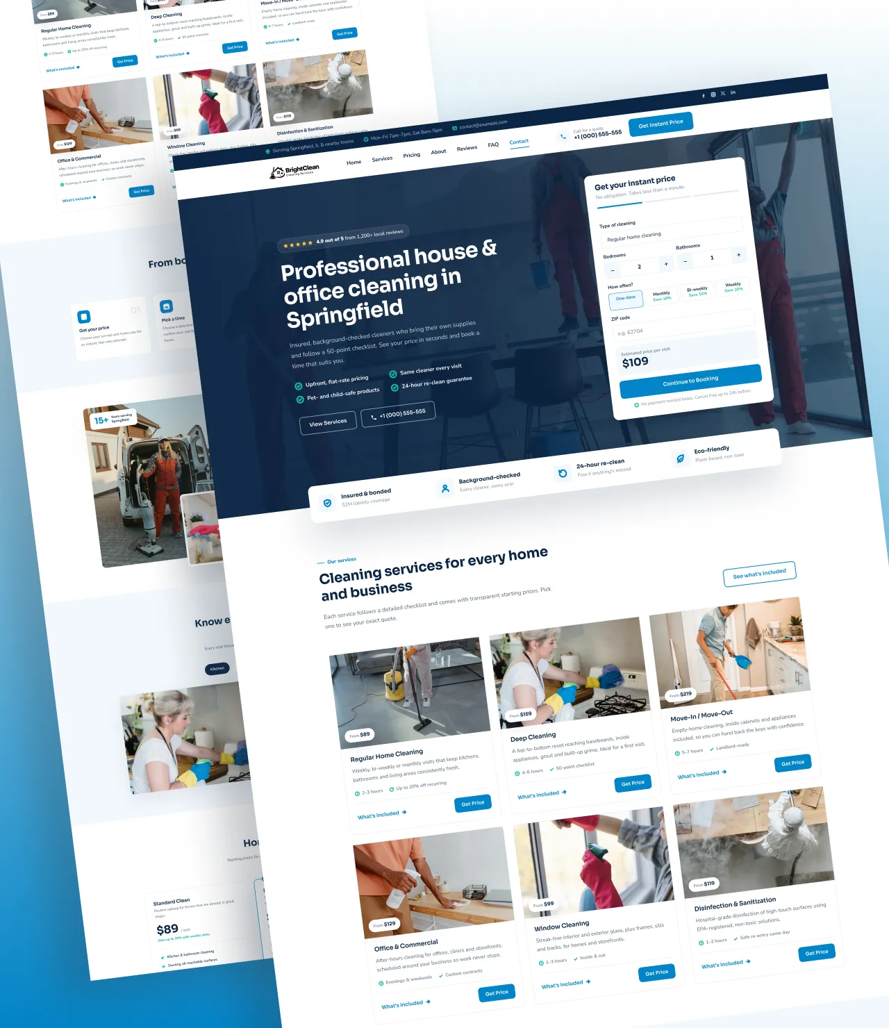 Cleaning Services WordPress Theme