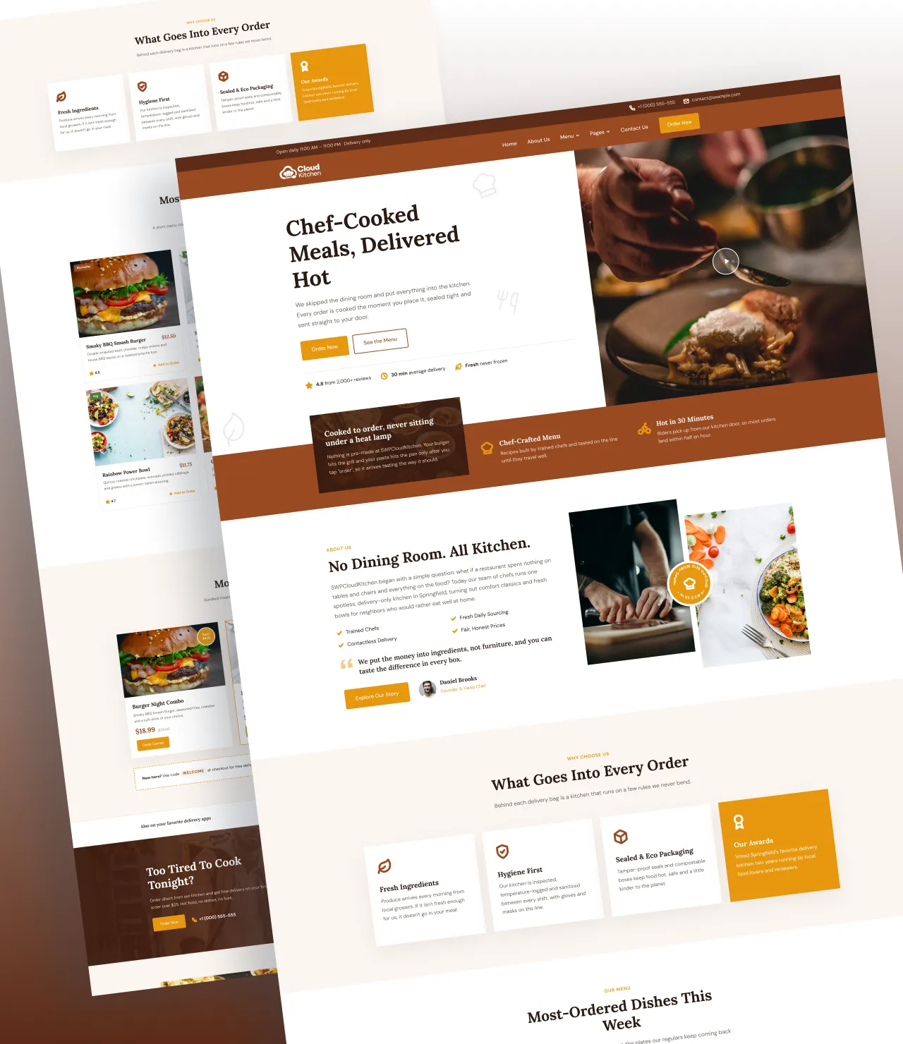 Cloud Kitchen WordPress Theme