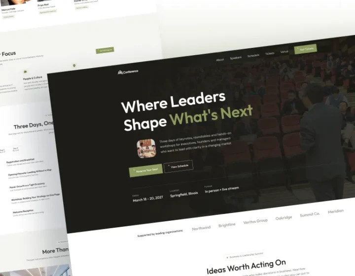 Conference WordPress Theme
