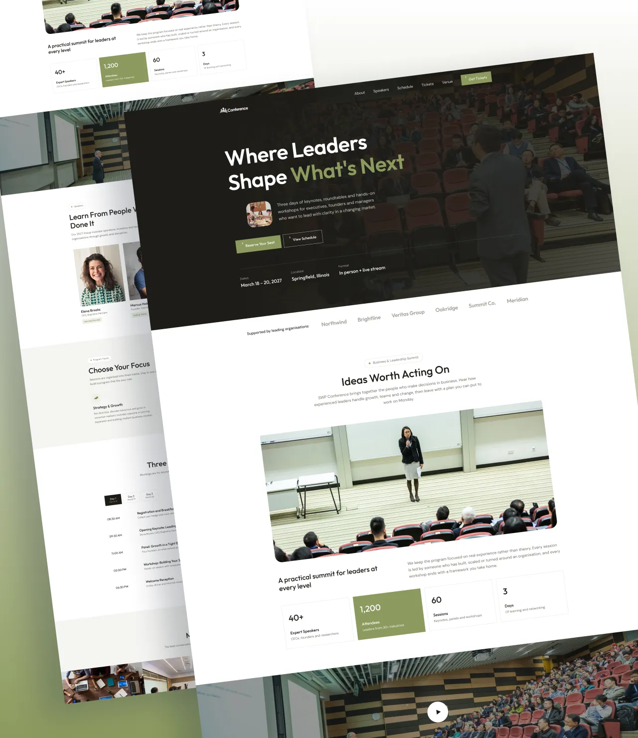 Conference WordPress Theme