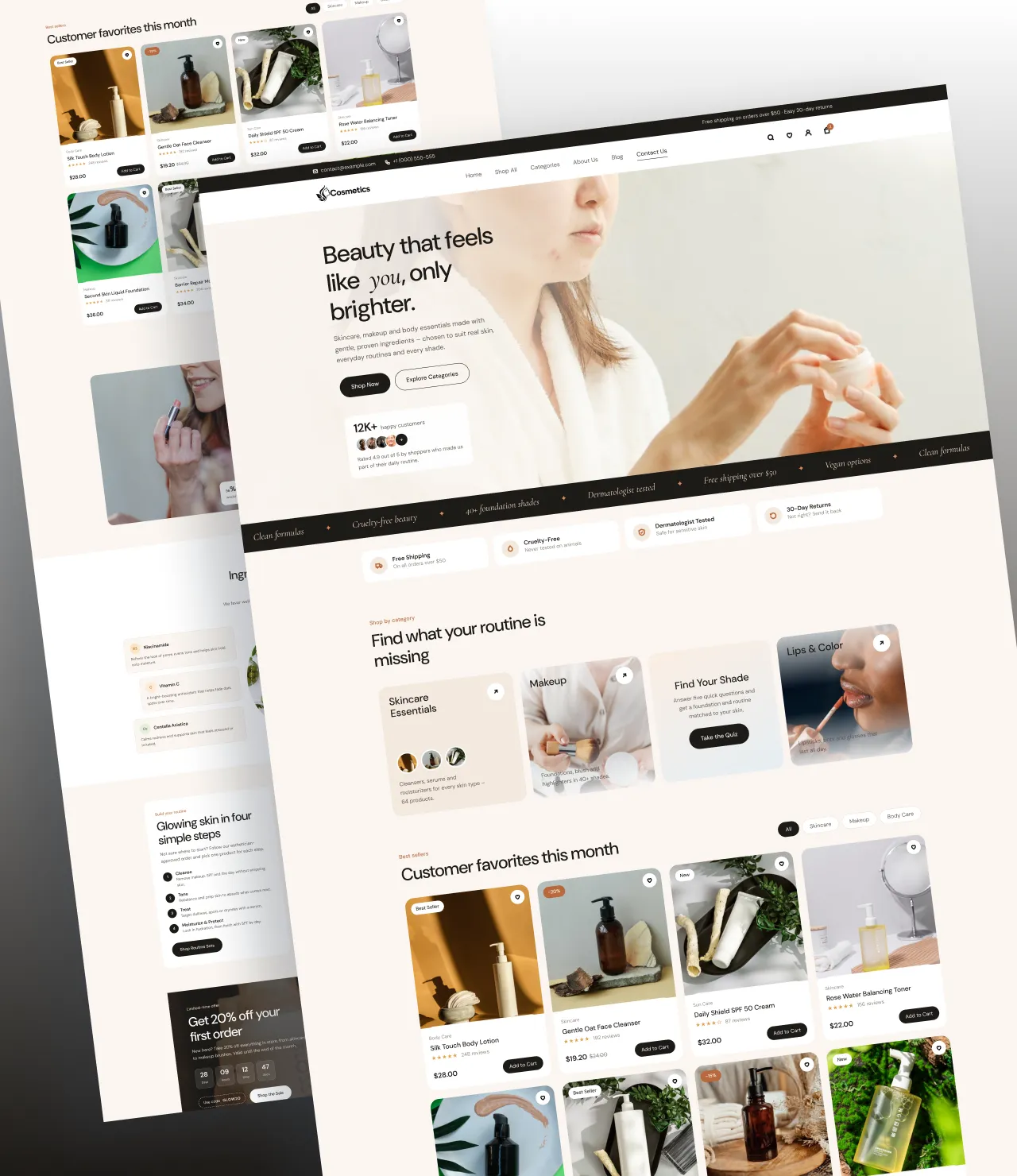 Cosmetics Shop WordPress Theme
