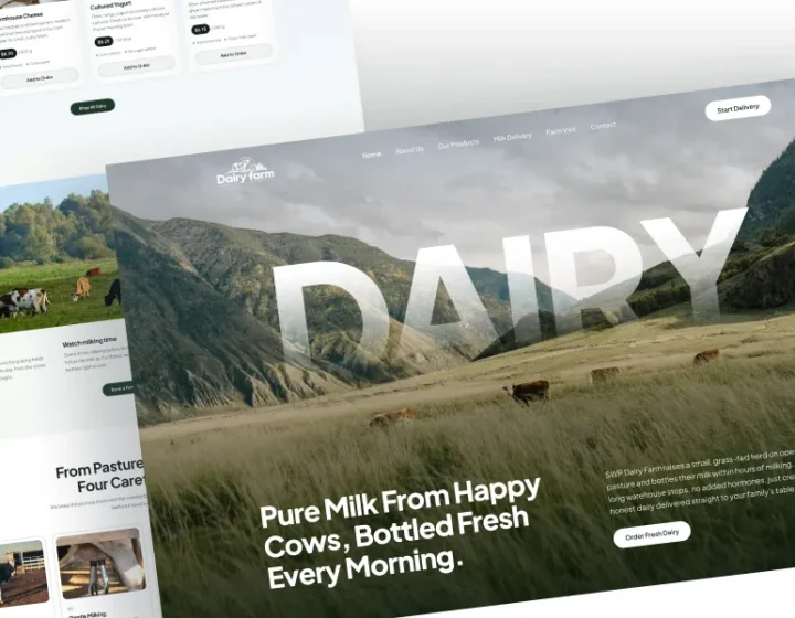 Dairy Farm WordPress Theme