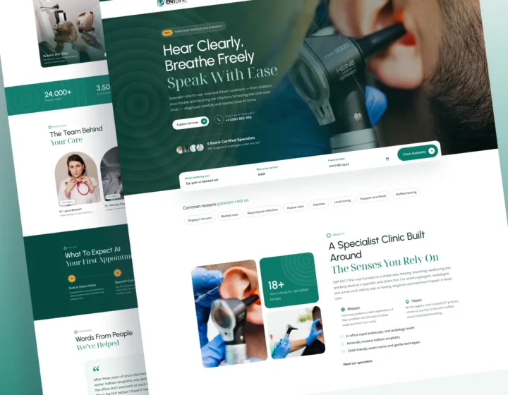 ENT Clinic WordPress Theme