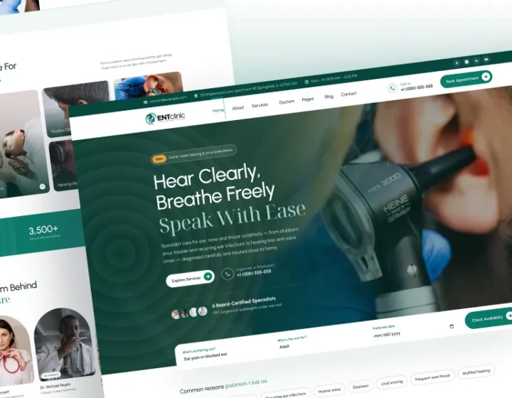 ENT Clinic WordPress Theme