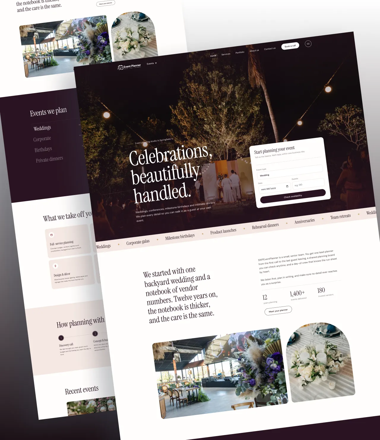 Event Planner WordPress Theme