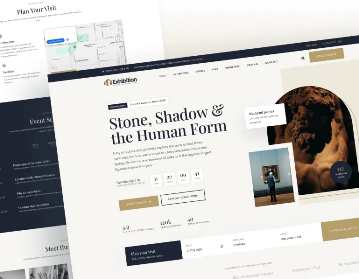 Exhibition WordPress Theme