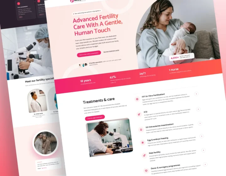 Fertility Clinic WordPress Theme