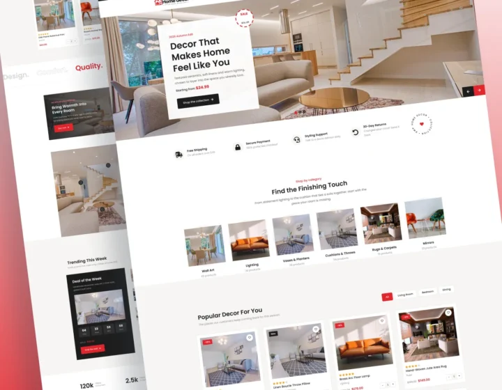 Home Decor WordPress Theme