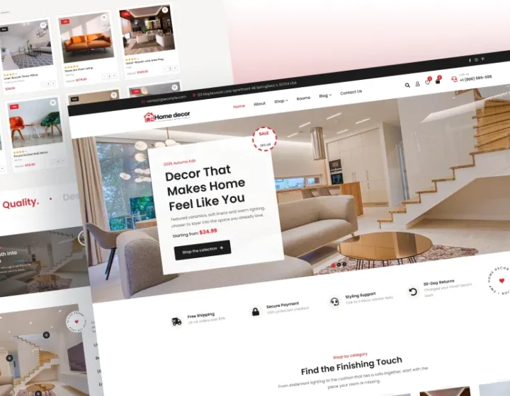 Home Decor WordPress Theme