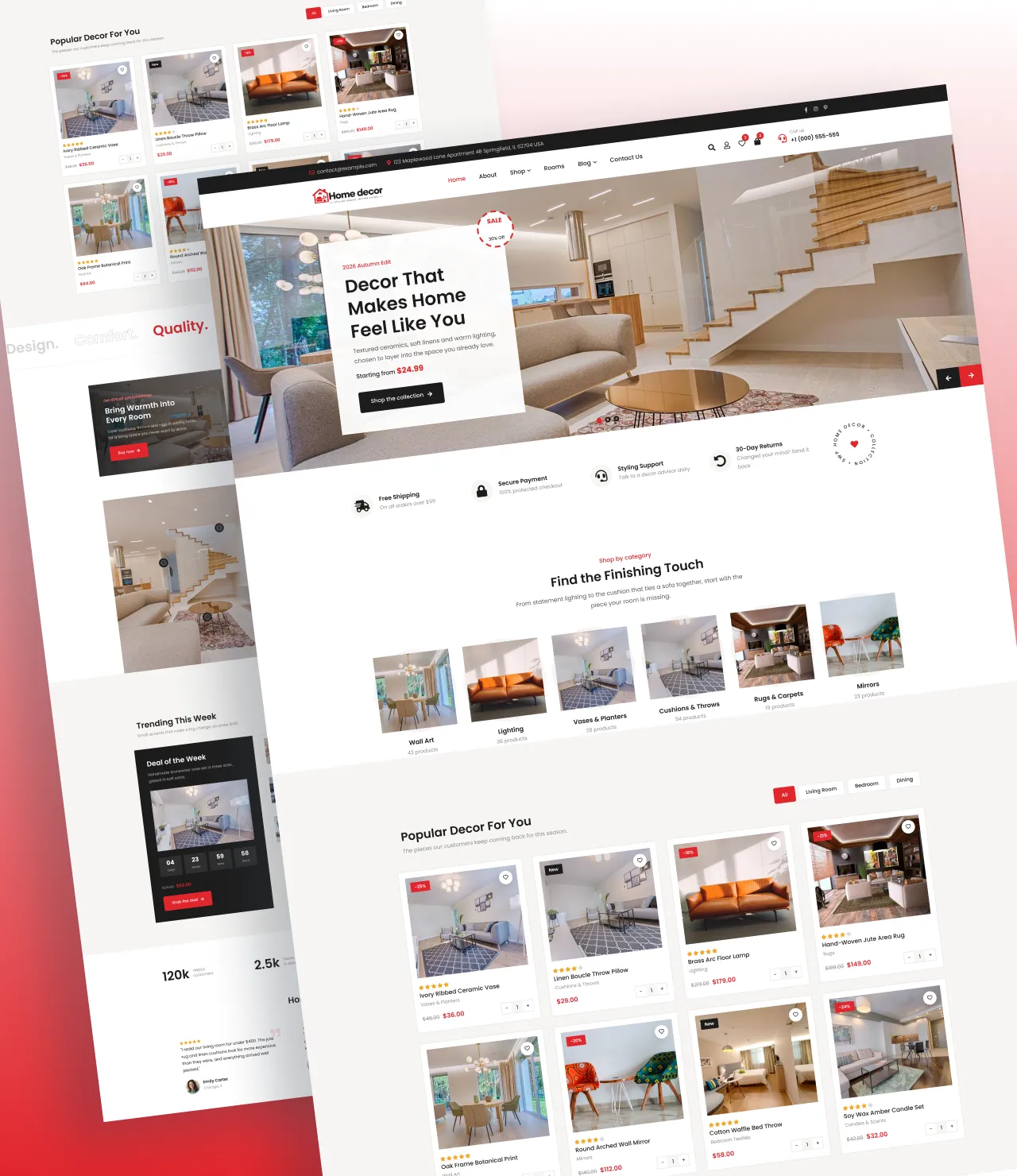 Home Decor WordPress Theme