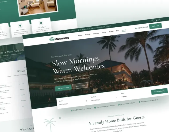 Homestay WordPress Theme