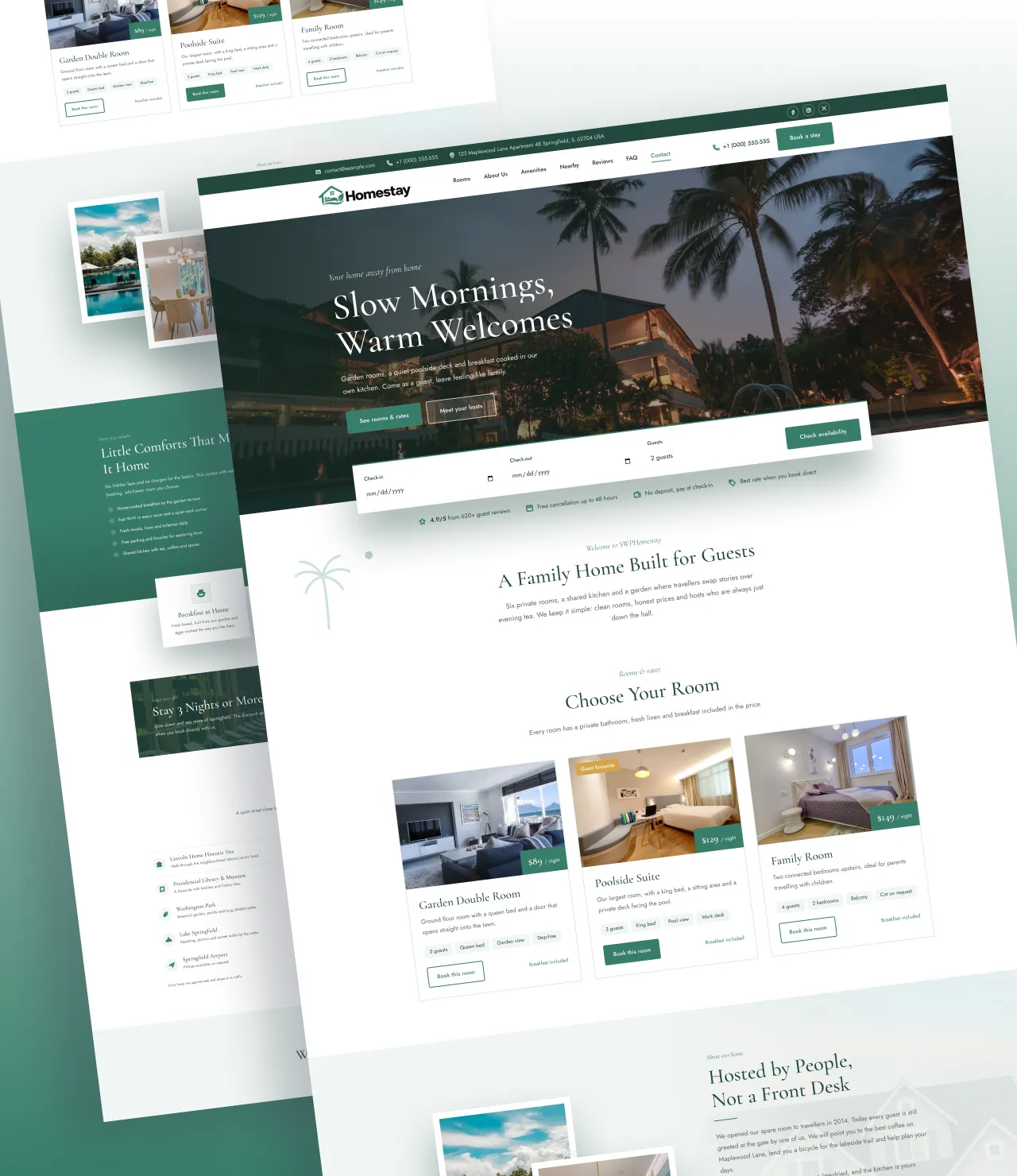 Homestay WordPress Theme