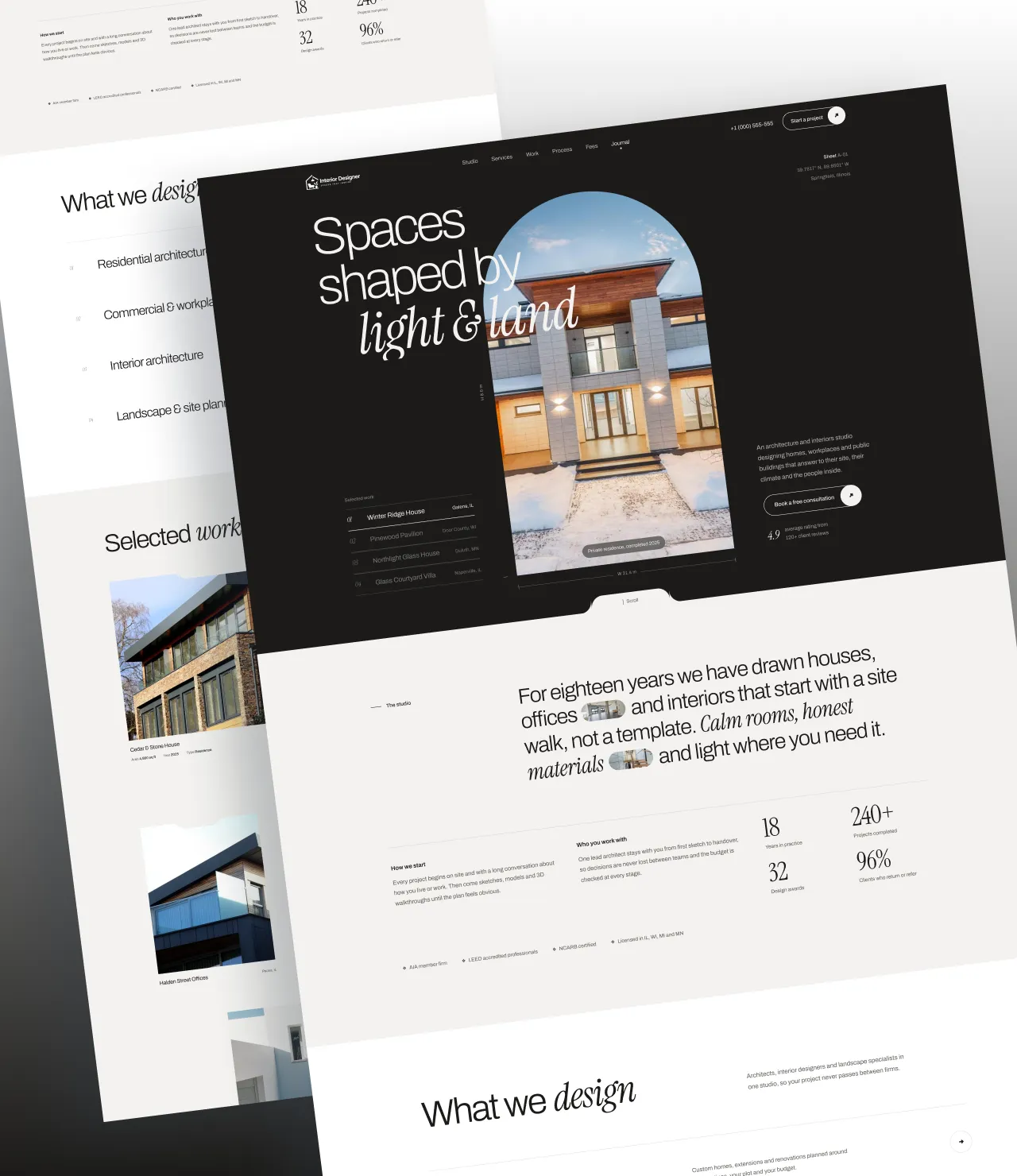 Interior WordPress Theme
