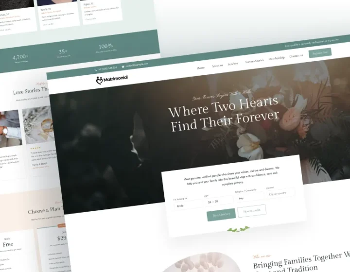 Matrimonial WordPress Theme