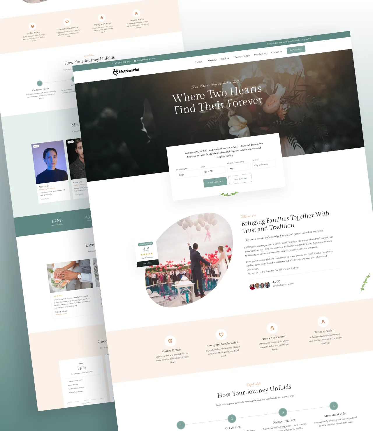 Matrimonial WordPress Theme