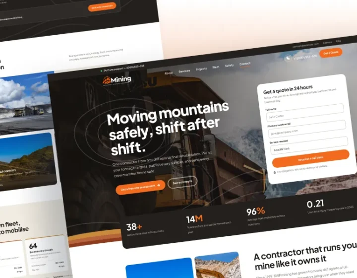 Mining WordPress Theme