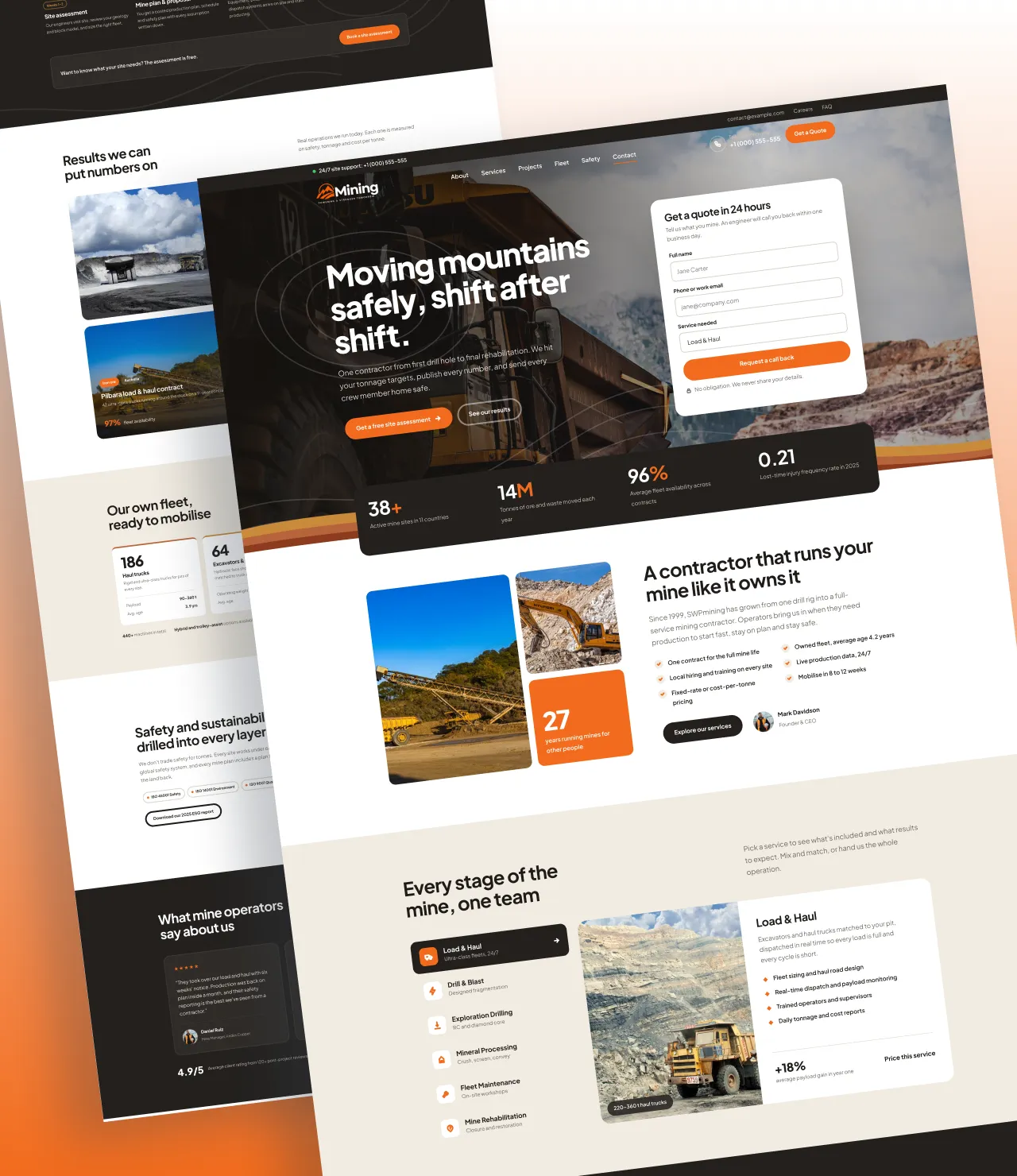 Mining WordPress Theme