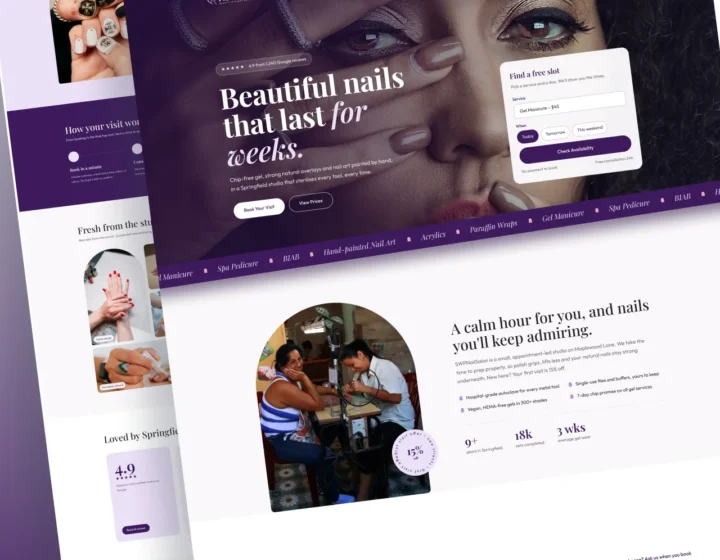 Nail Salon WordPress Theme