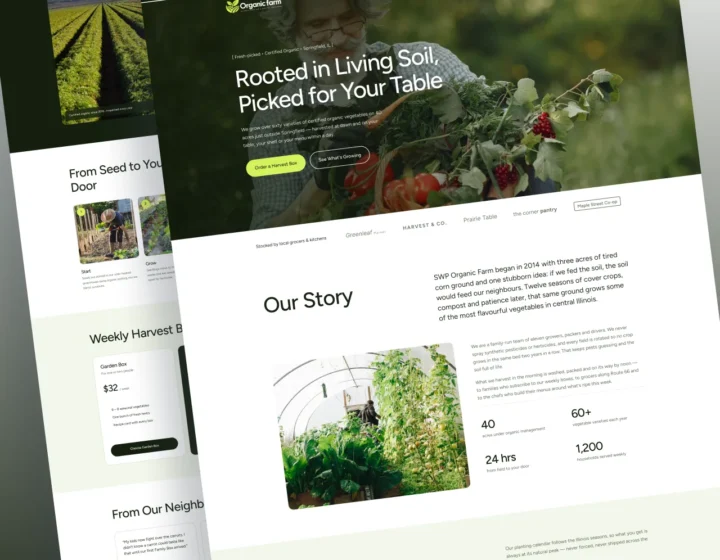 Organic Farm WordPress Theme
