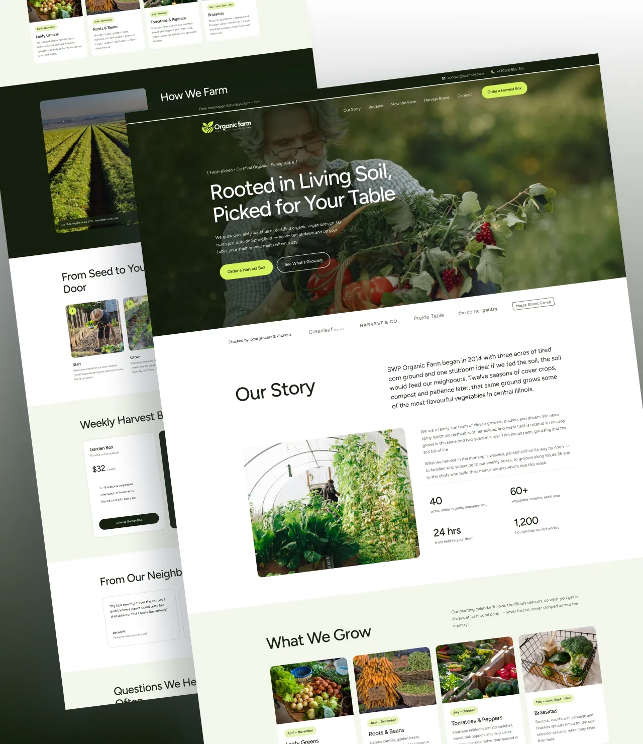Organic Farm WordPress Theme
