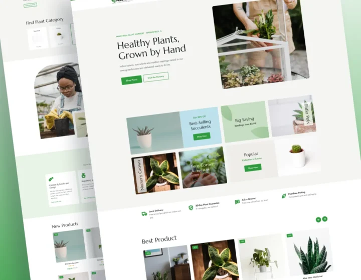 Plant Nursery WordPress Theme
