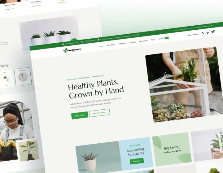 Plant Nursery WordPress Theme