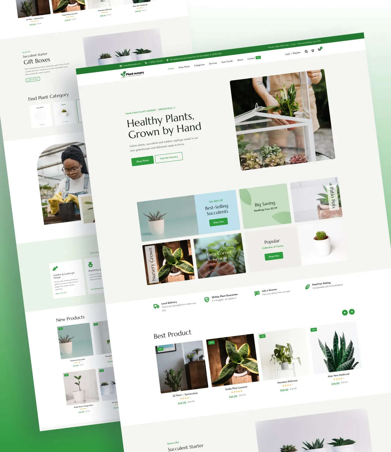 Plant Nursery WordPress Theme