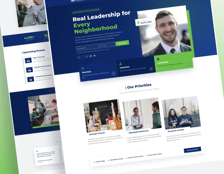 Political Campaign WordPress Theme