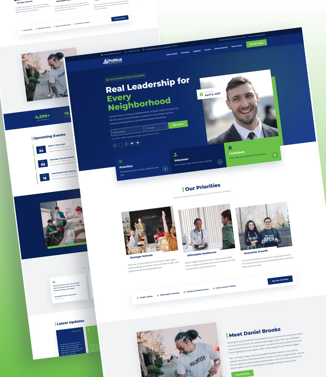 Political Campaign WordPress Theme