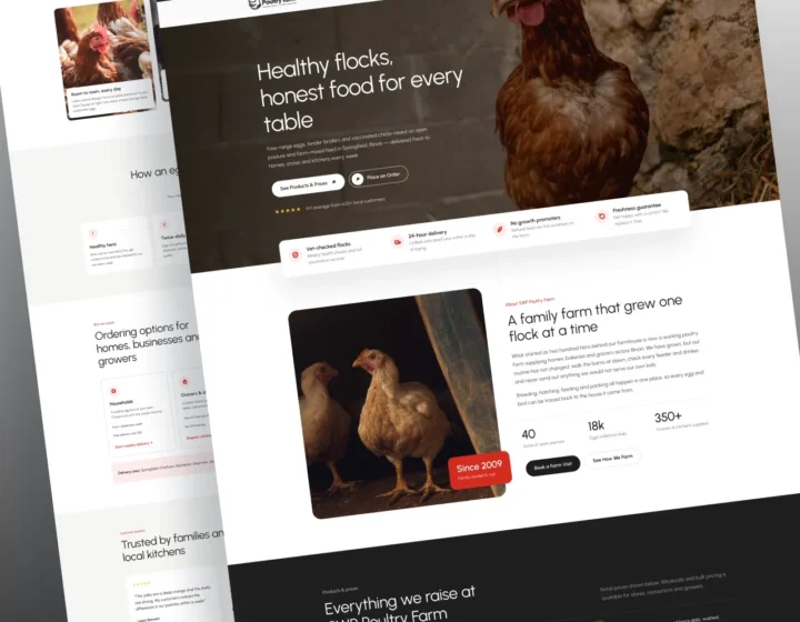 Poultry Farm WordPress Theme