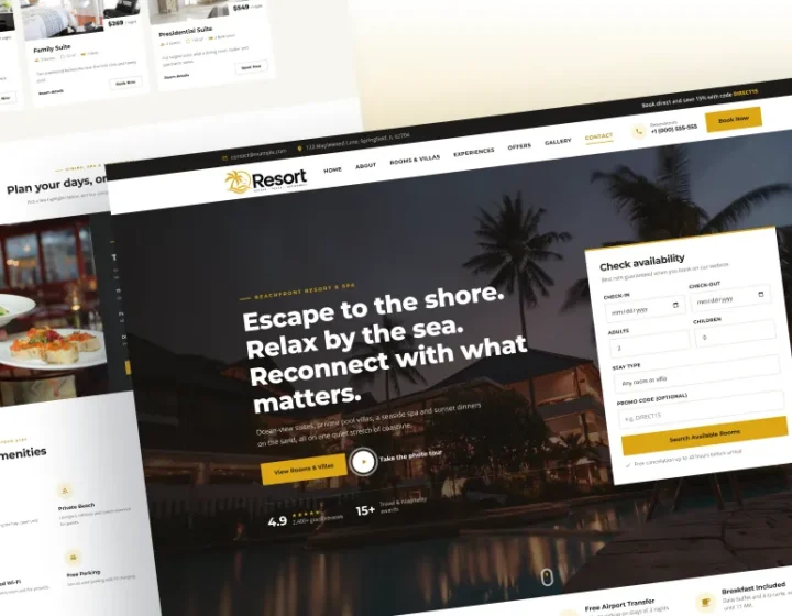 Resort WordPress Theme