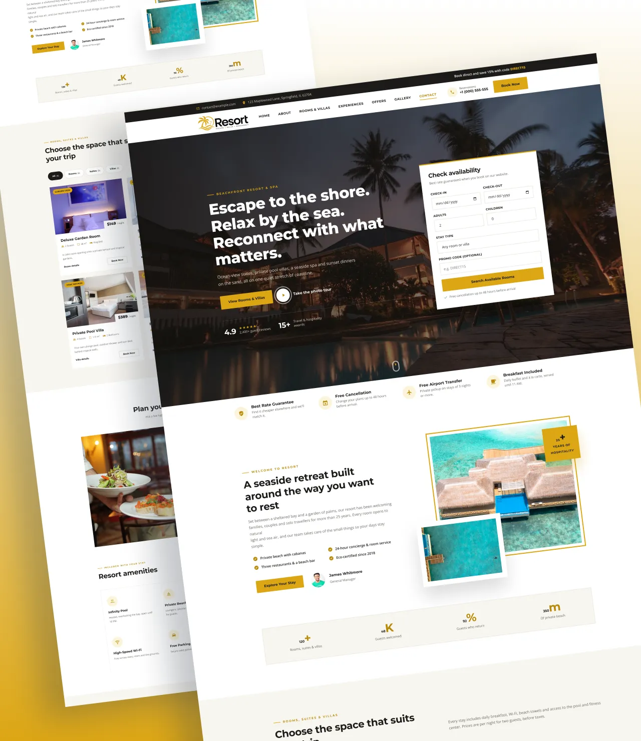 Resort WordPress Theme