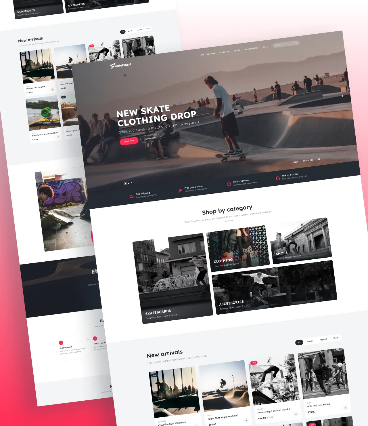 Skateboard WordPress Theme