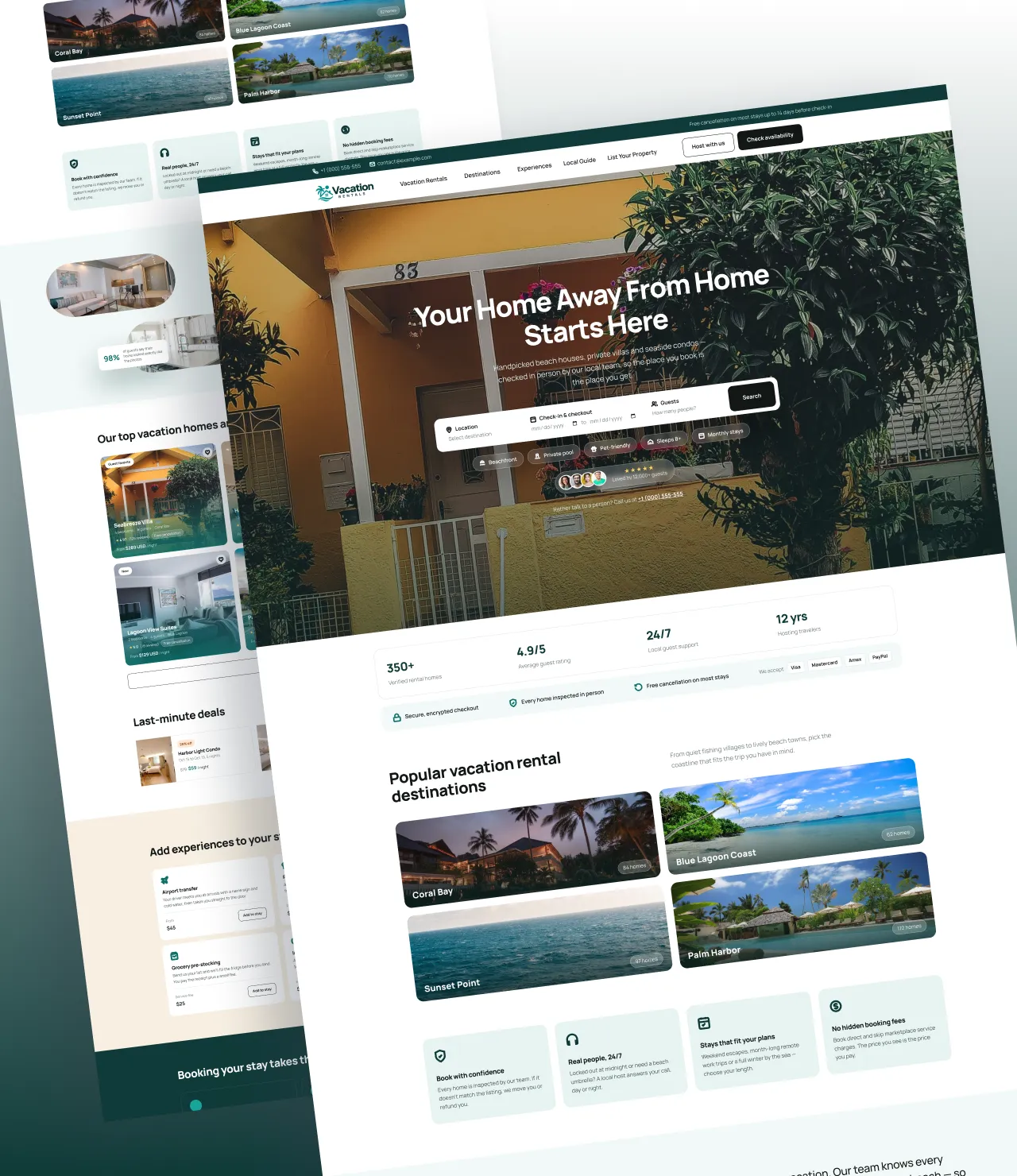 Vacation Rental WordPress Theme